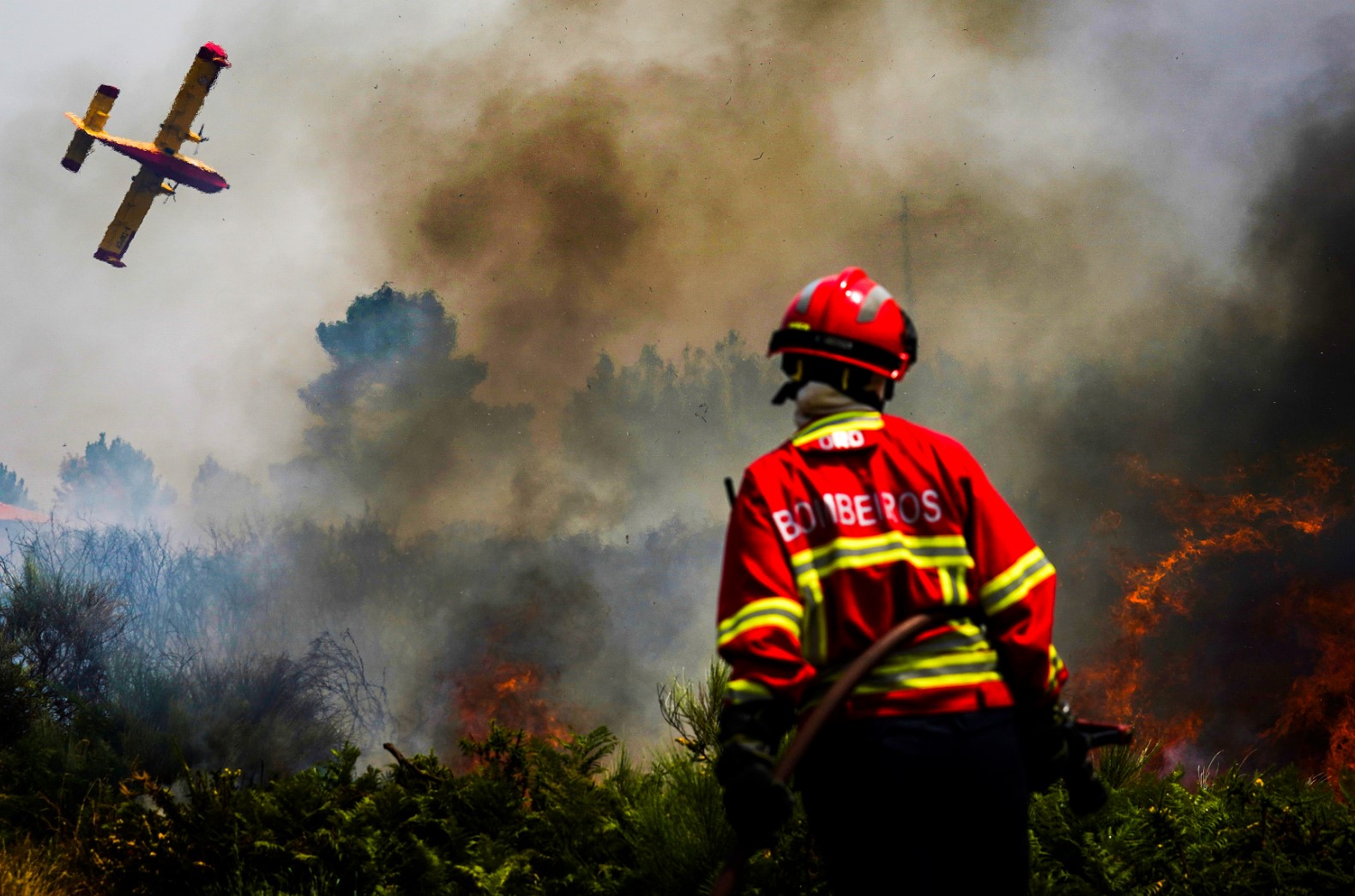 Югозападна Европа се задъхва от горски пожари