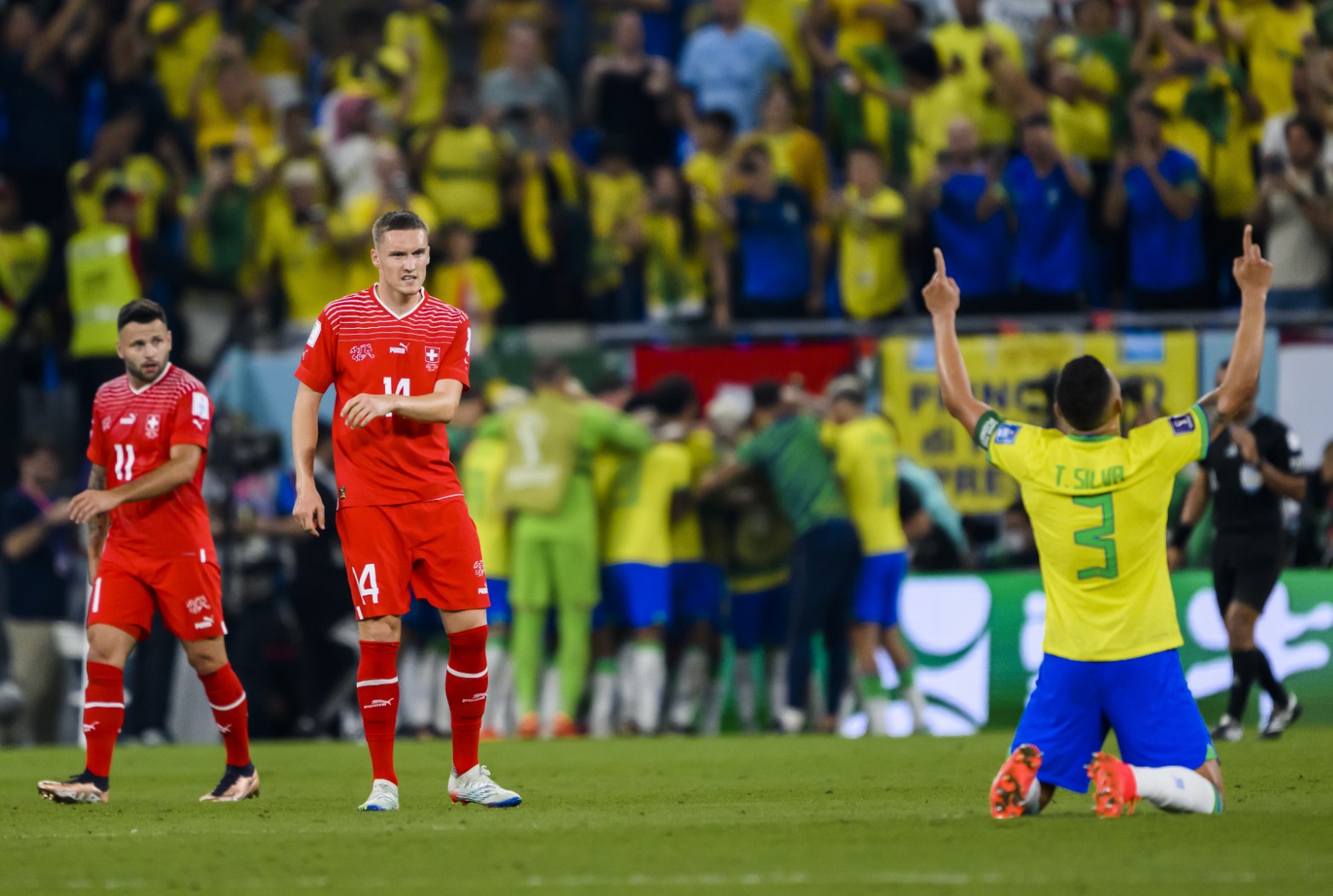 Бразилия си проправи път към осминафиналите след победа над Швейцария
