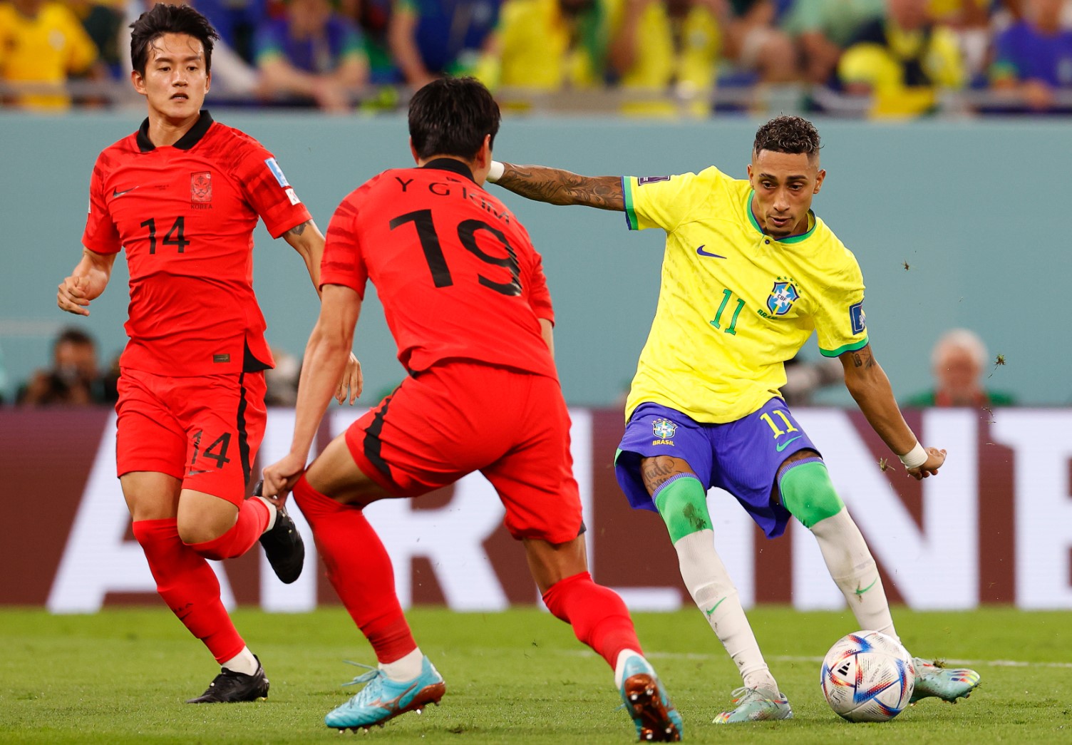 Бразилия разгроми с 4:1 Южна Корея и достигна 1/4-финал в Катар