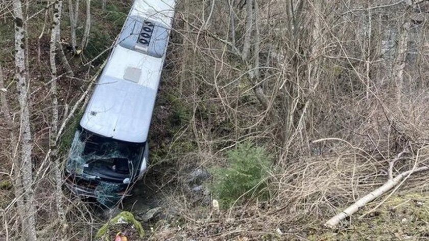 Автобус с 40 деца падна в река във Френските Алпи