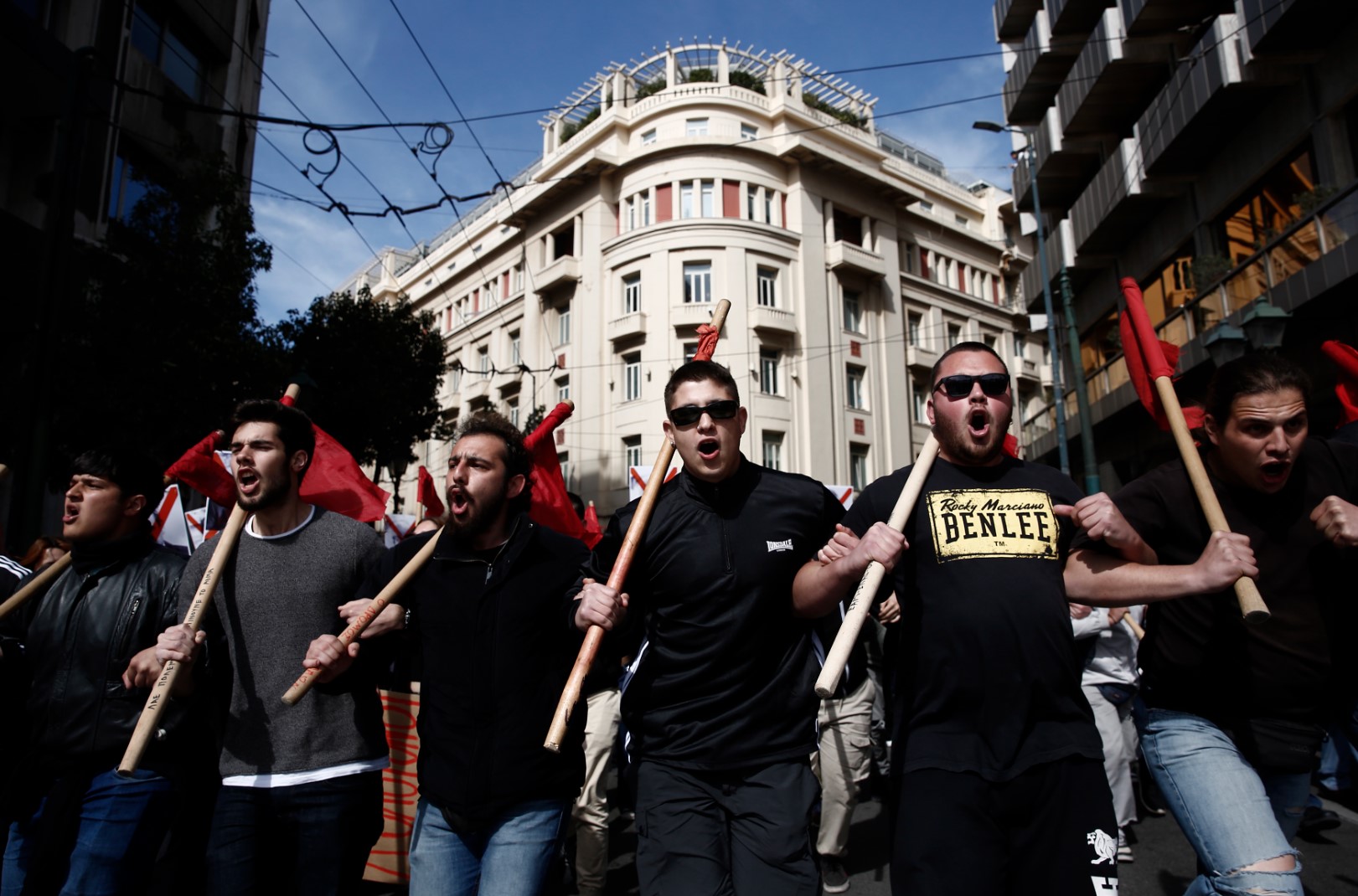 Протест в Гърция