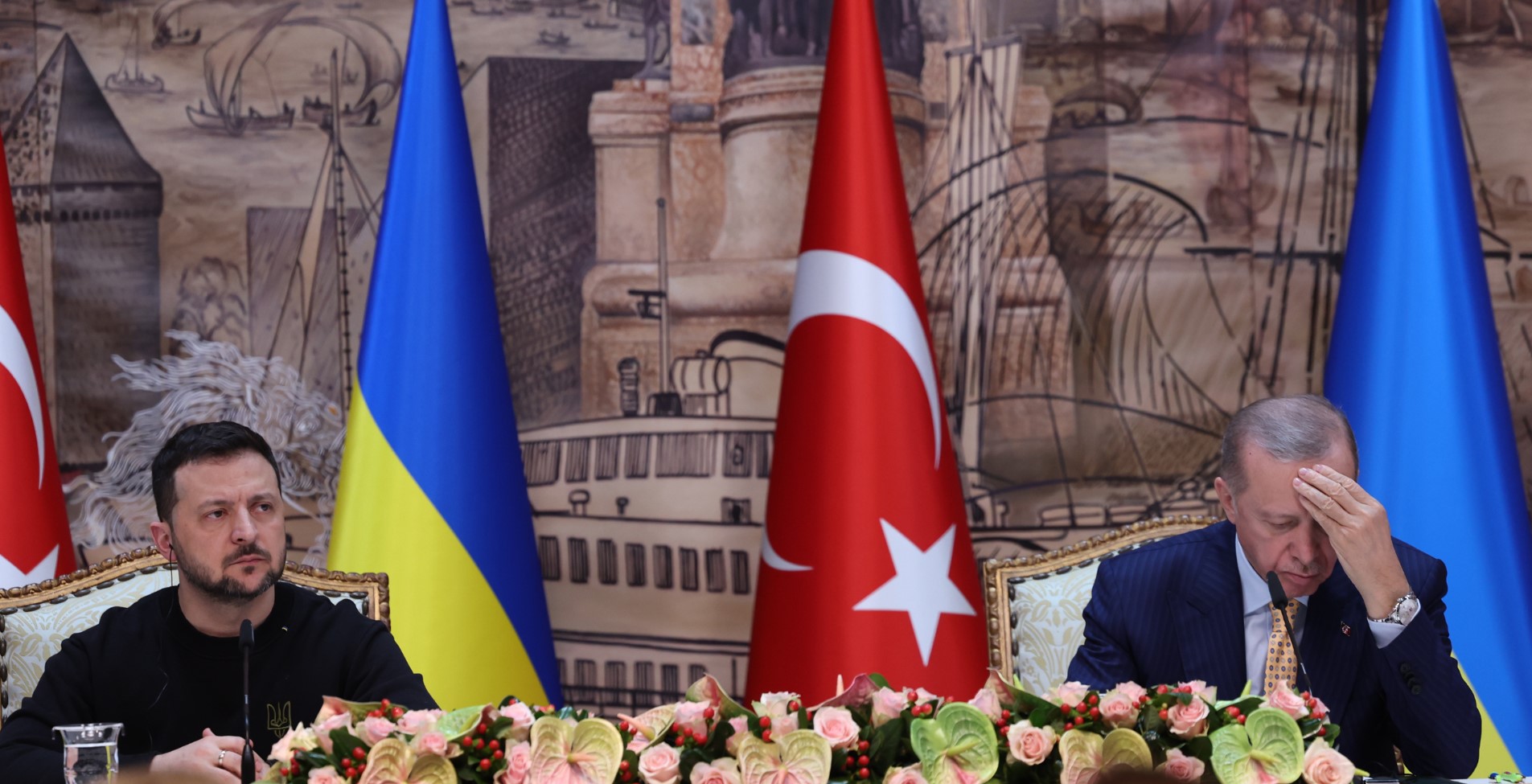 Зеленски и Ердоган на среща в Анкара