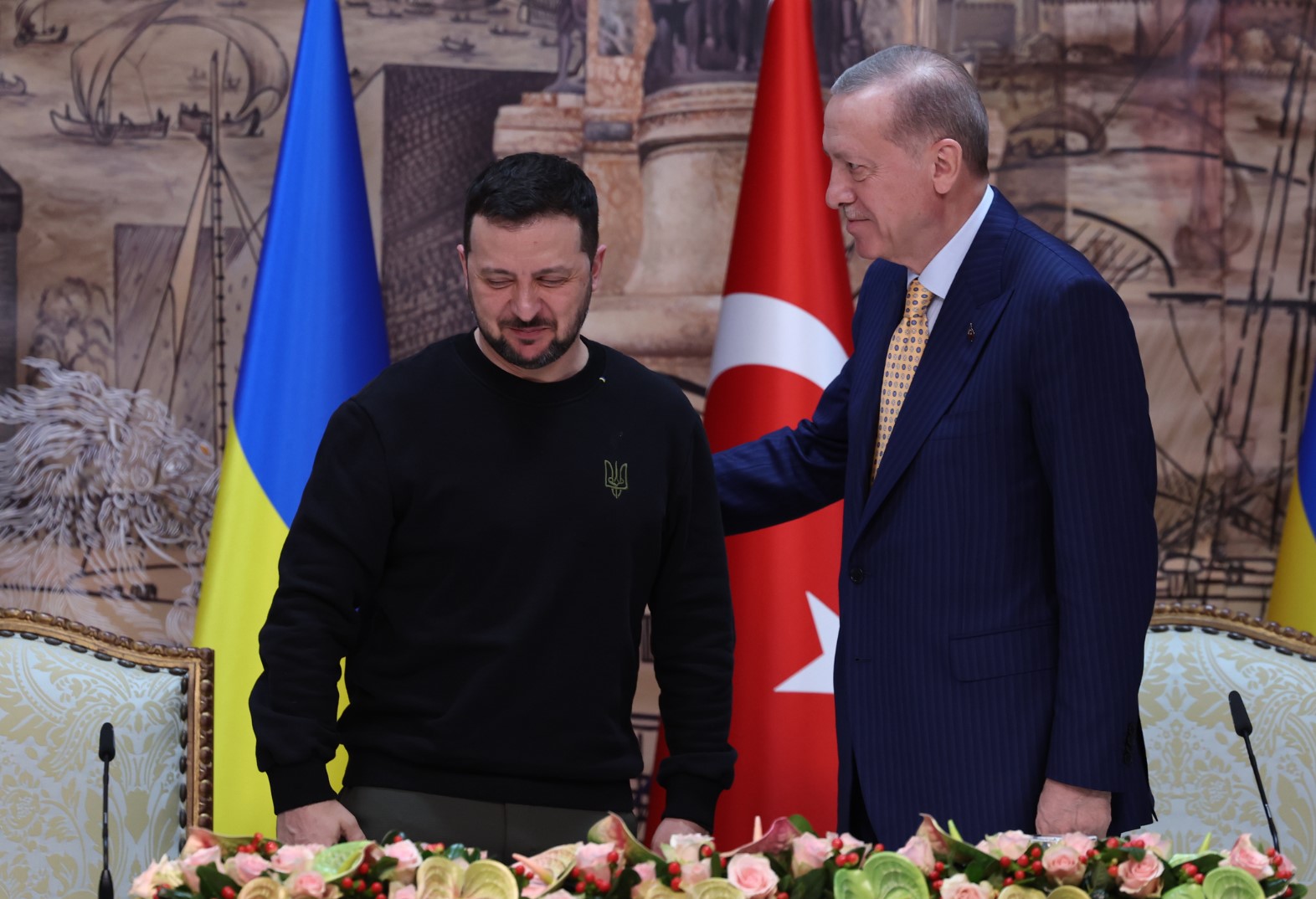 Зеленски и Ердоган на среща в Анкара