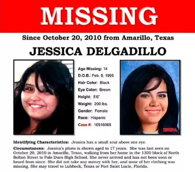 След 13 години в неизвестност: Джесика се появи в отдел "Убийства" на полицията в Тексас - жива съм