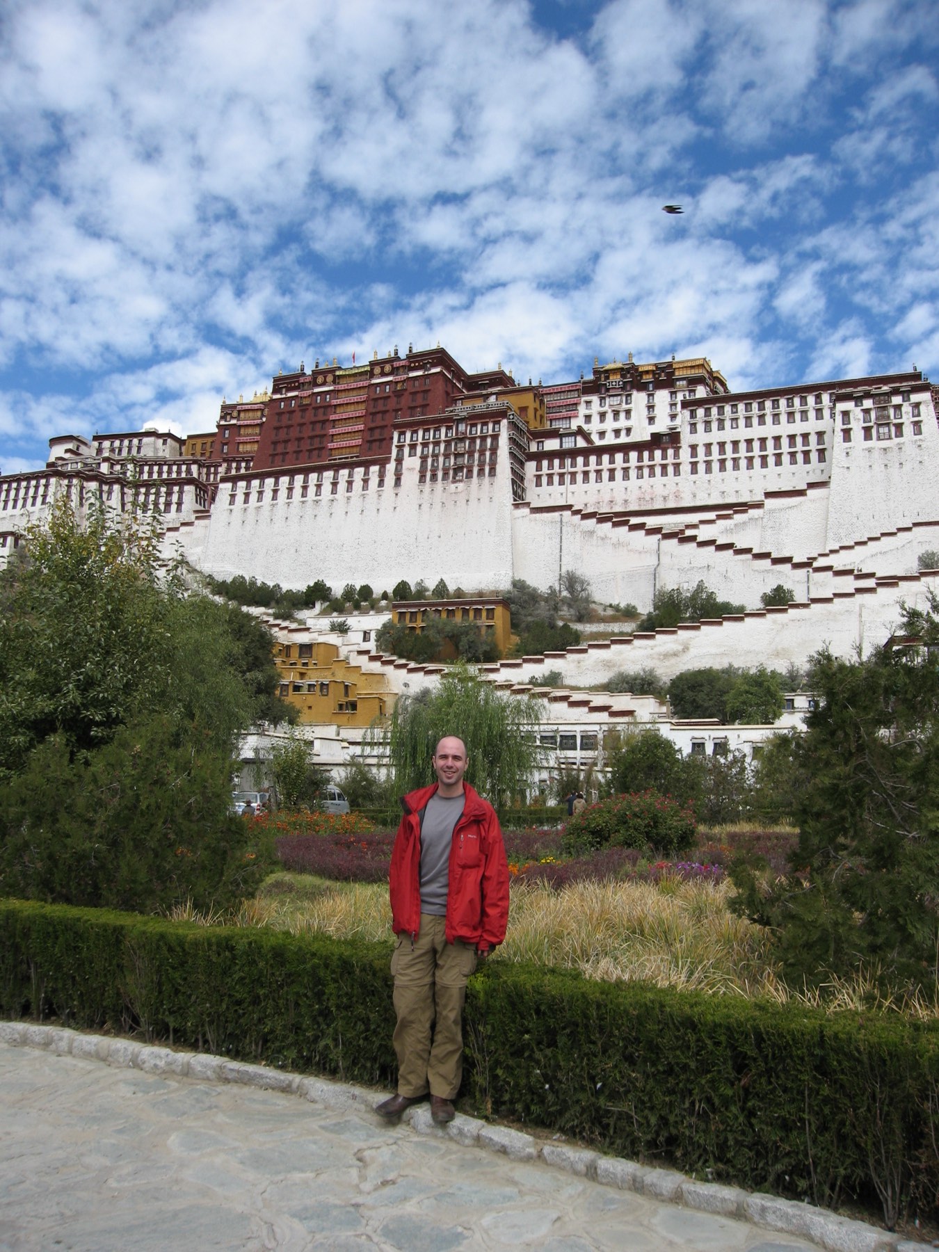ред двореца на Далай Лама, Ласа, Тибет