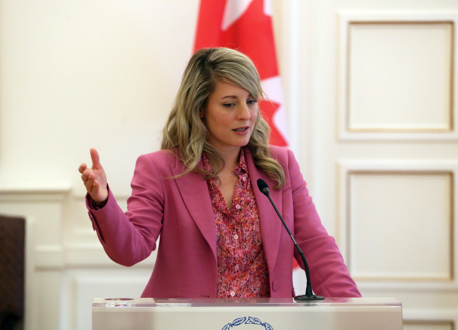 Външният министър на Канада Мелани Жоли
