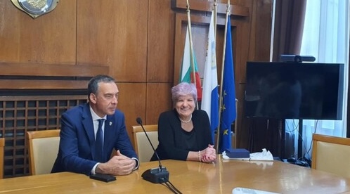С кмета на Бургас и зам.председател на ГЕРБ Димитър Николов