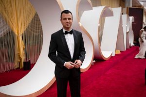 Ясен Дараков на червения килим на наградите Оскар